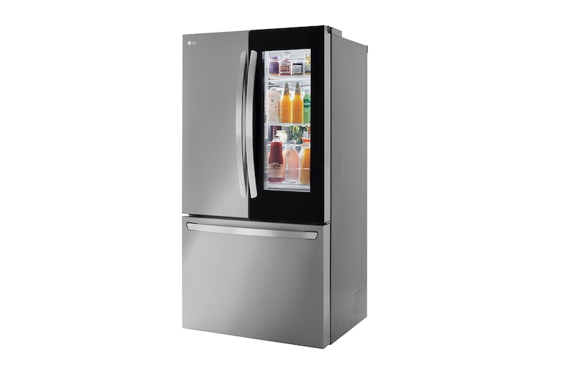 LG 36" 27 cu.ft. InstaView® Counter-Depth MAX™ French 3-Door Refrigerator | Internal Water Dispenser | Ice Maker, LRFGC2706S