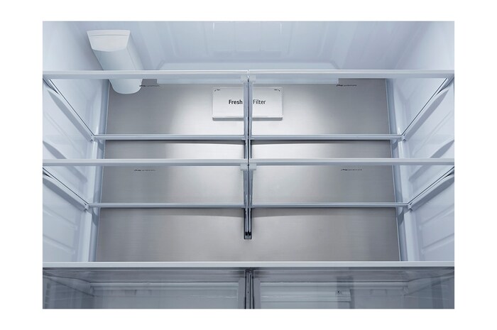 LG 36" 27 cu.ft. Counter-Depth MAX® French 3-Door Refrigerator | Internal Water Dispenser | Ice Maker, LRFLC2706S