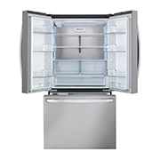 LG 36" 27 cu.ft. Counter-Depth MAX™ French 3-Door Refrigerator | Internal Water Dispenser | Ice Maker, LRFLC2706S