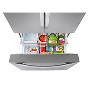 LG 36" 27 cu.ft. Counter-Depth MAX™ French 3-Door Refrigerator | Internal Water Dispenser | Ice Maker, LRFLC2706S