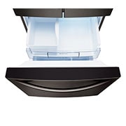 LG 30" 22 cu.ft. Standard-Depth French 3-Door Refrigerator , LRFNS2200D