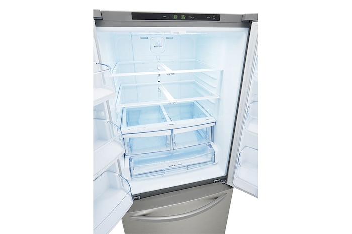 LG 30" 22 cu.ft. Standard-Depth French 3-Door Refrigerator , LRFNS2200S