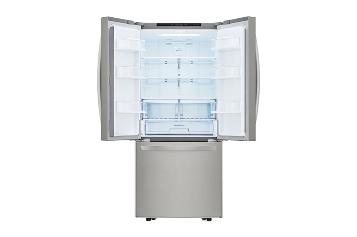 LG 30" 22 cu.ft. Standard-Depth French 3-Door Refrigerator , LRFNS2200S