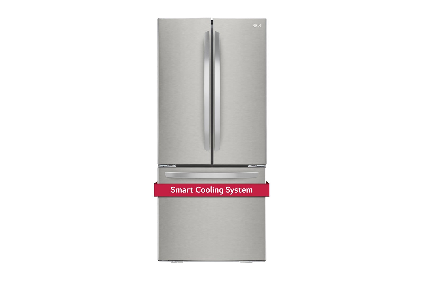 LG 21.8 cu.ft. 3-Door French Door Refrigerator, LRFNS2200S