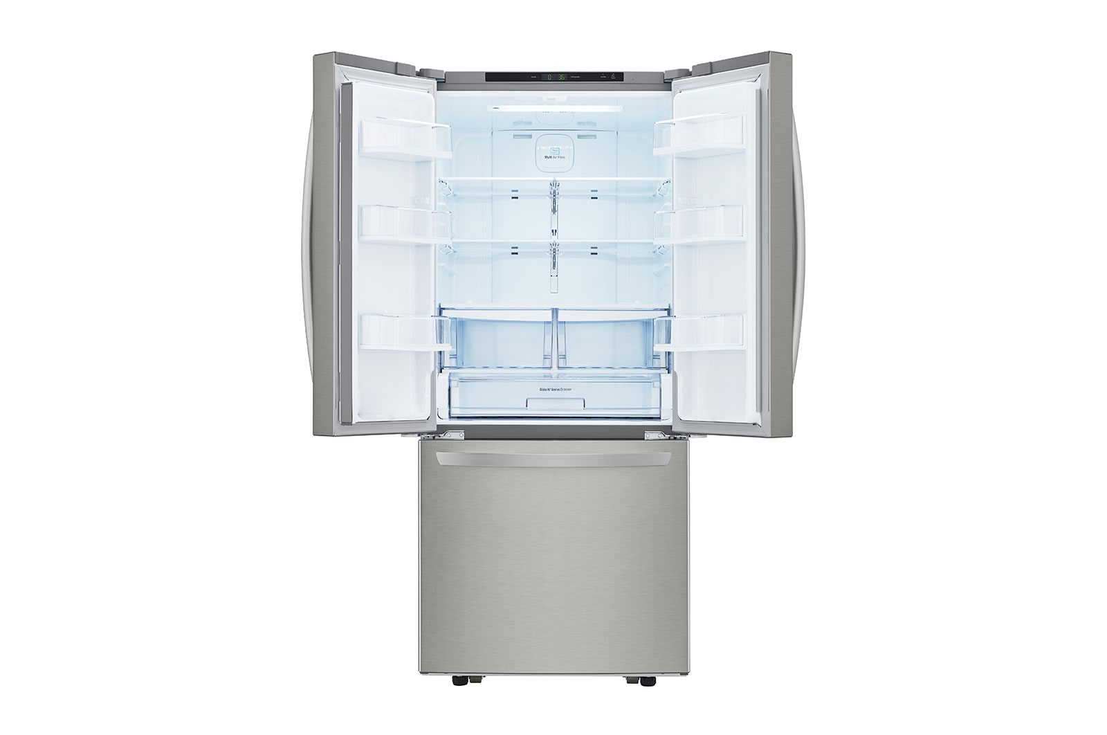 LG 21.8 cu.ft. 3-Door French Door Refrigerator, LRFNS2200S