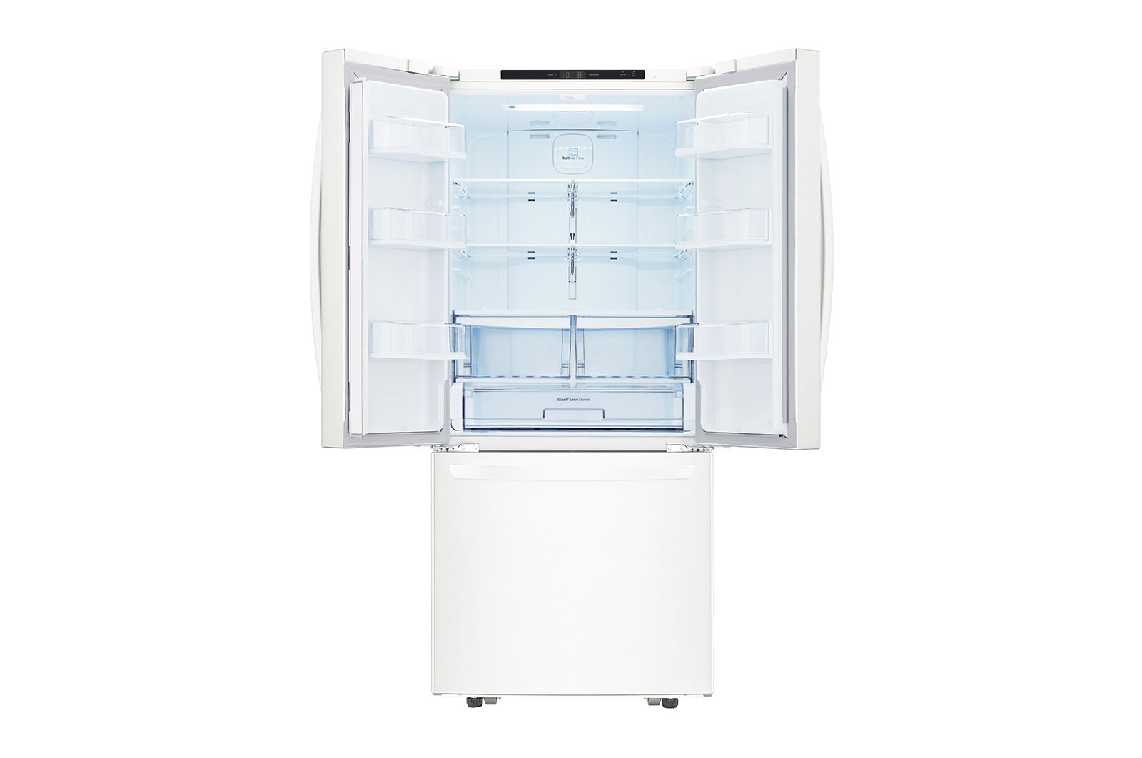 LG 30" French Door Refrigerator, 21.8 cu.ft., LRFNS2200W