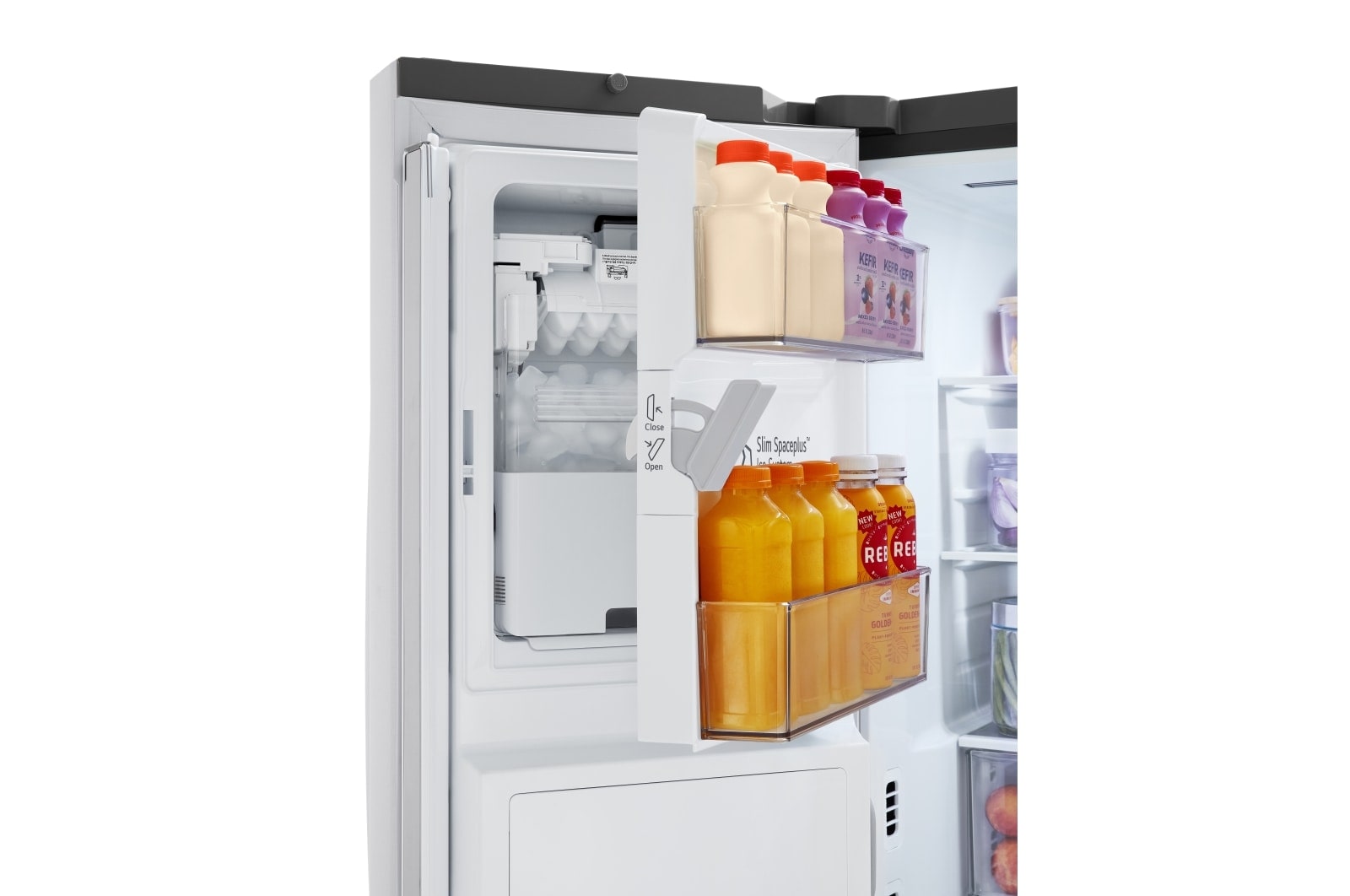 LG 26 cu.ft. InstaView™ Counter-Depth MAX™ French Door Refrigerator, LRFOC2606S