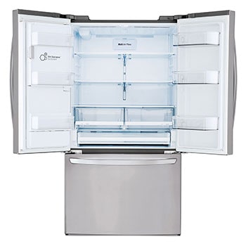 Front open without food