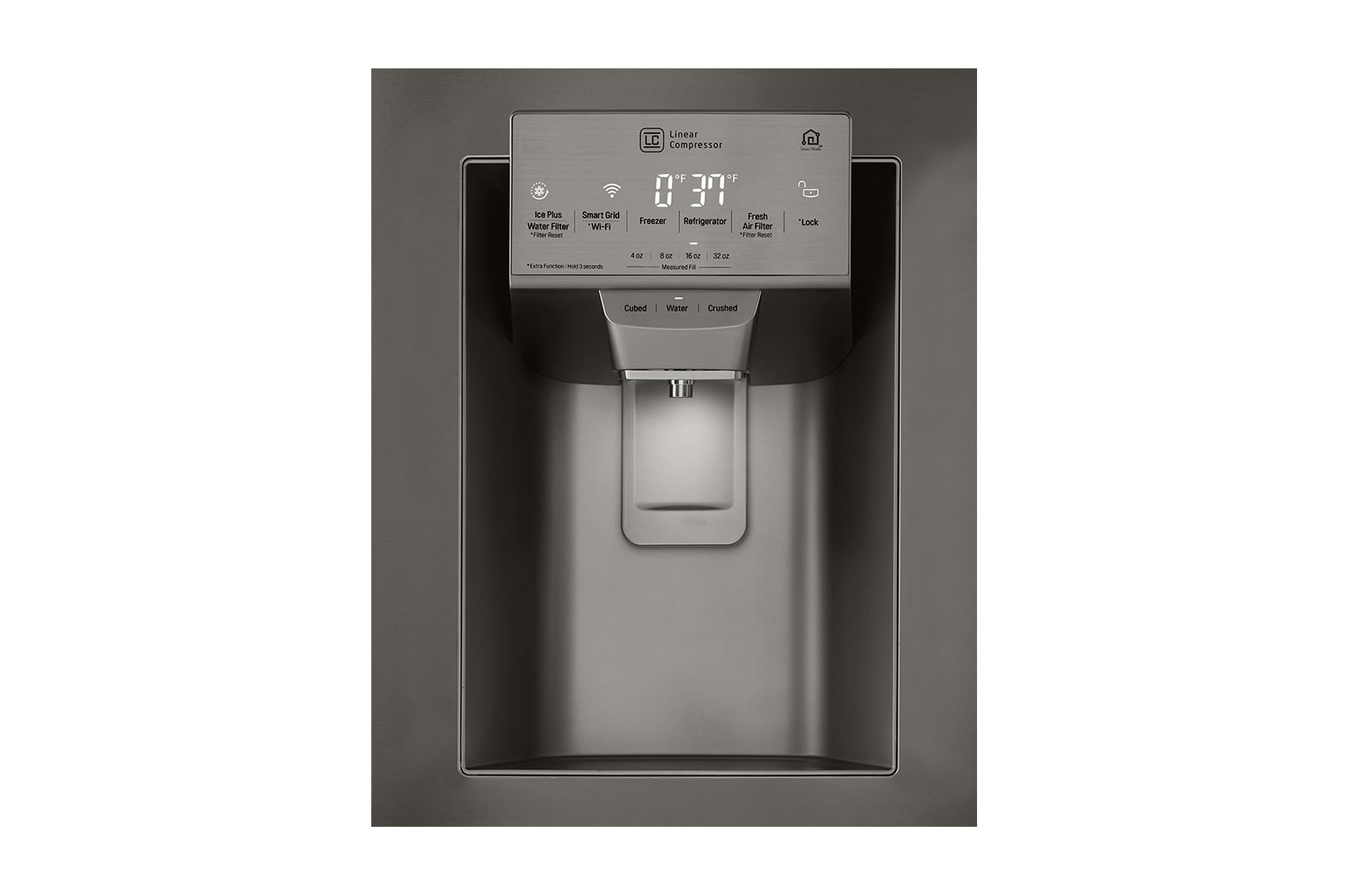 LG 36" InstaView® Door-in-Door® with Craft Ice Maker, LRFVC2406S