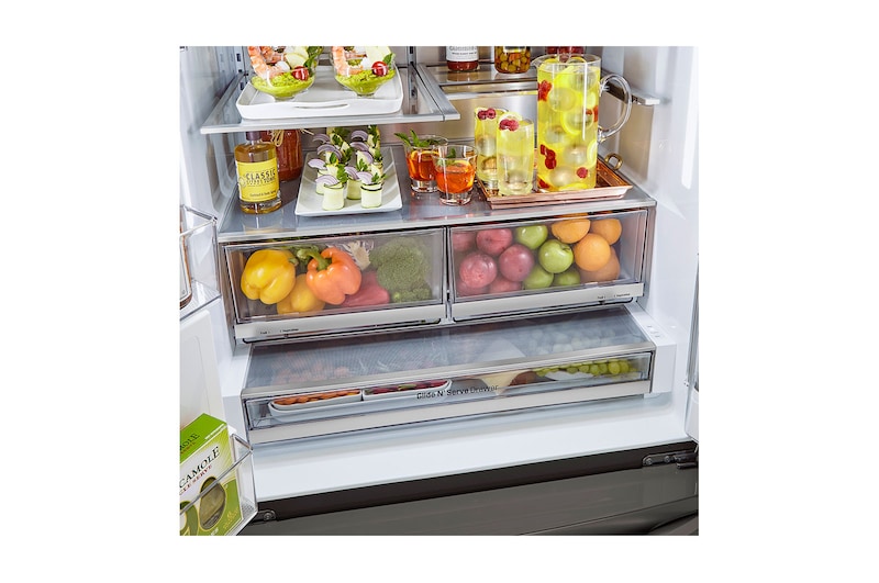 LG 36" InstaView® Door-in-Door® with Craft Ice Maker, LRFVC2406S