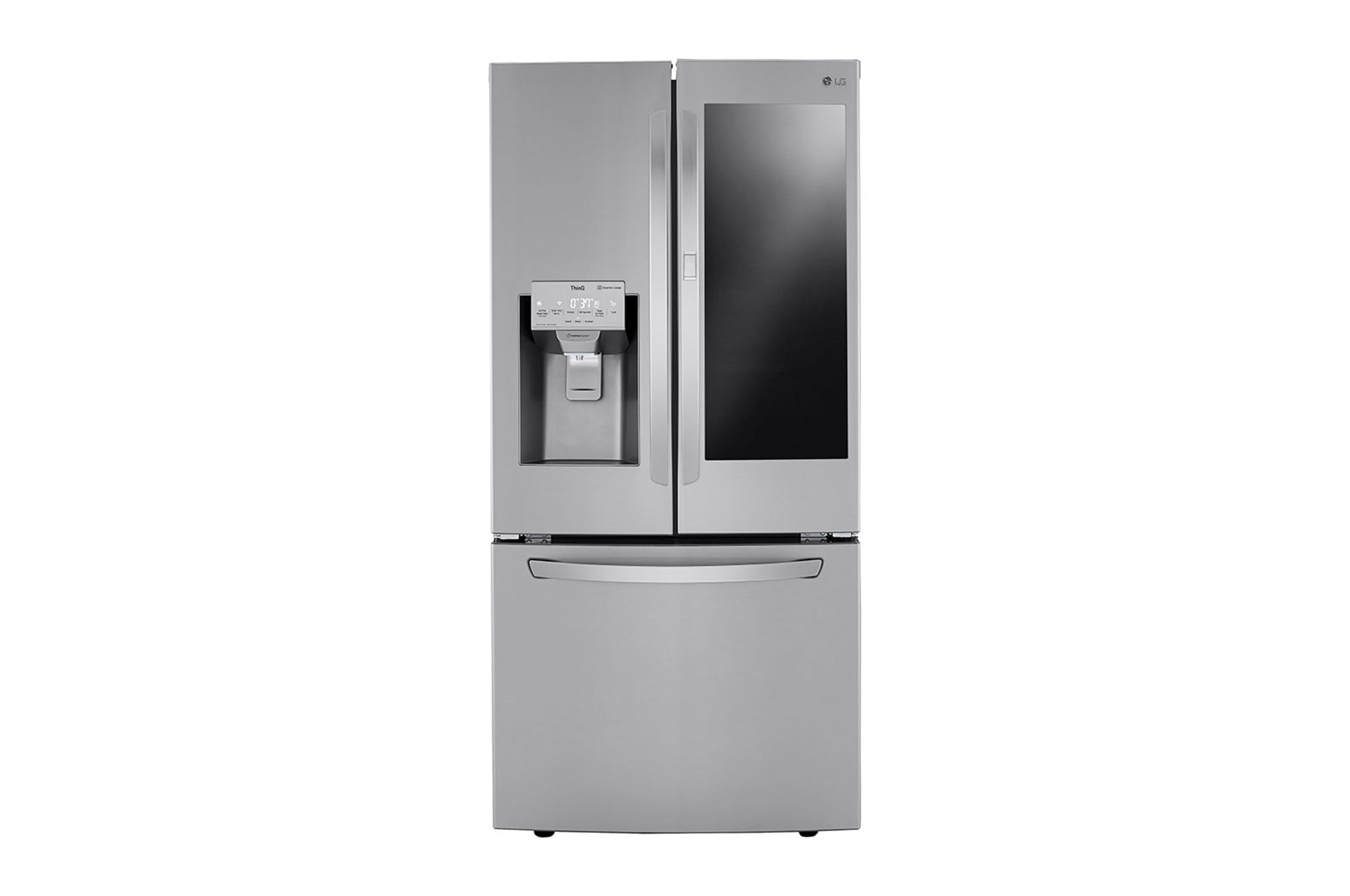 LG 24 cu. ft. Smart InstaView® Refrigerator with Craft Ice™ Maker, LRFVS2503S