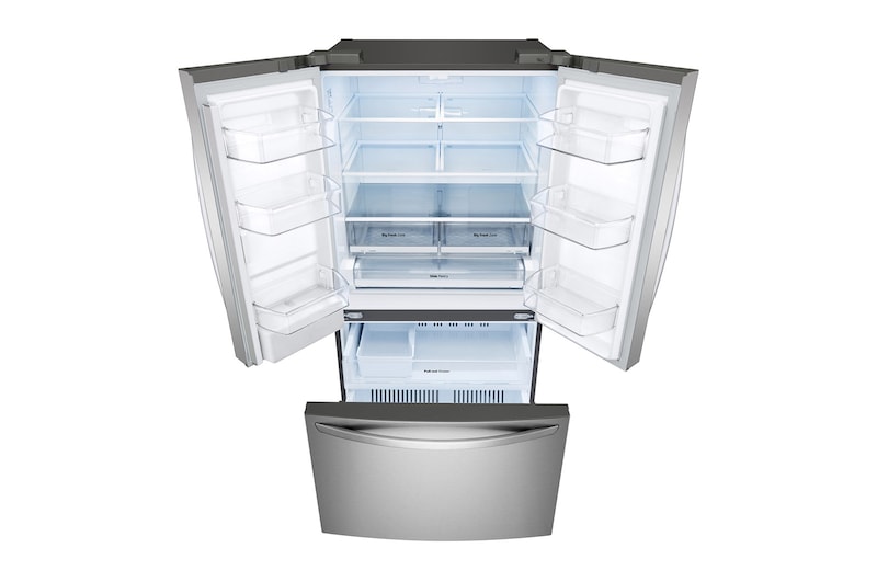 LG 36" French Door Refrigerator with Water dispenser, 29 cu.ft., LRFWS2906S