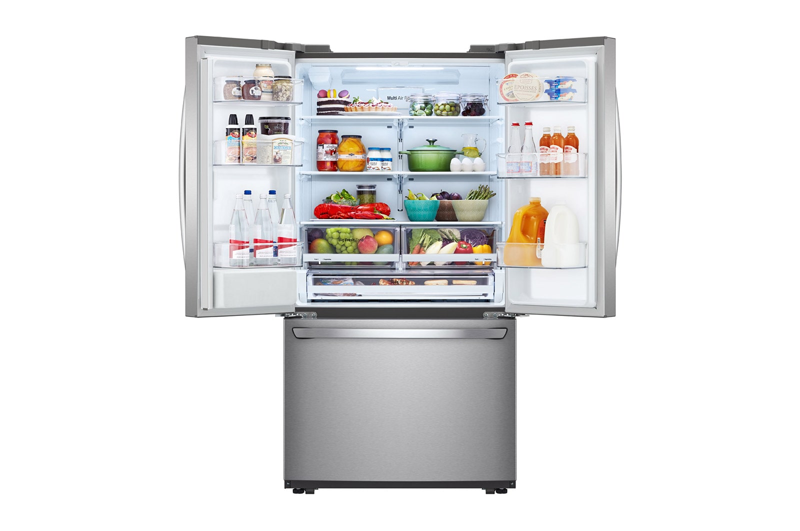 LG 36" French Door Refrigerator with Water dispenser, 29 cu.ft., LRFWS2906S