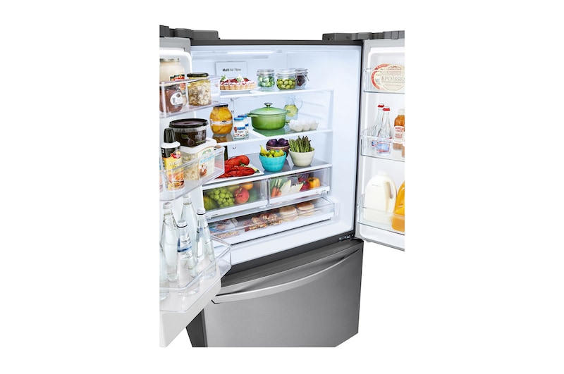 LG 36" French Door Refrigerator with Water dispenser, 29 cu.ft., LRFWS2906S