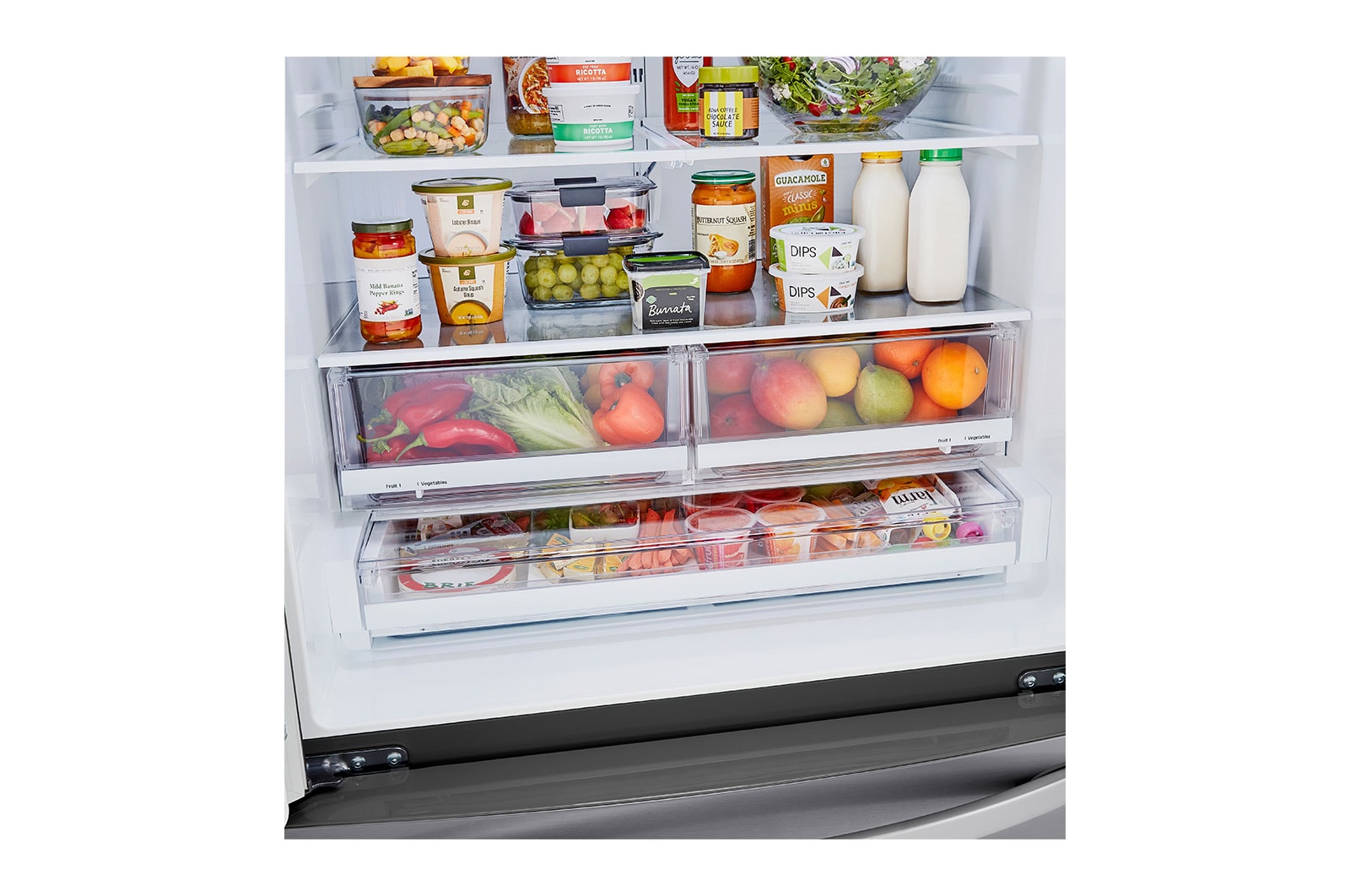 LG 36" French Door Refrigerator with Water dispenser, 29 cu.ft., LRFWS2906V