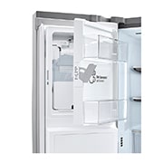 LG 33" Smudge Resistant French Door Refrigerator with ThinQ® Technology, LRFXS2503S