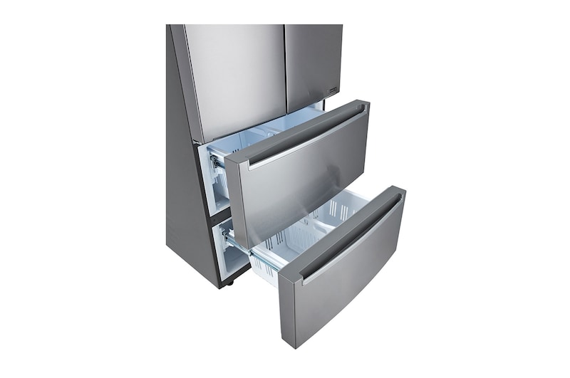 LG 33" 18 cu.ft. Counter-Depth French 4-Door Refrigerator, LRMNC1803S