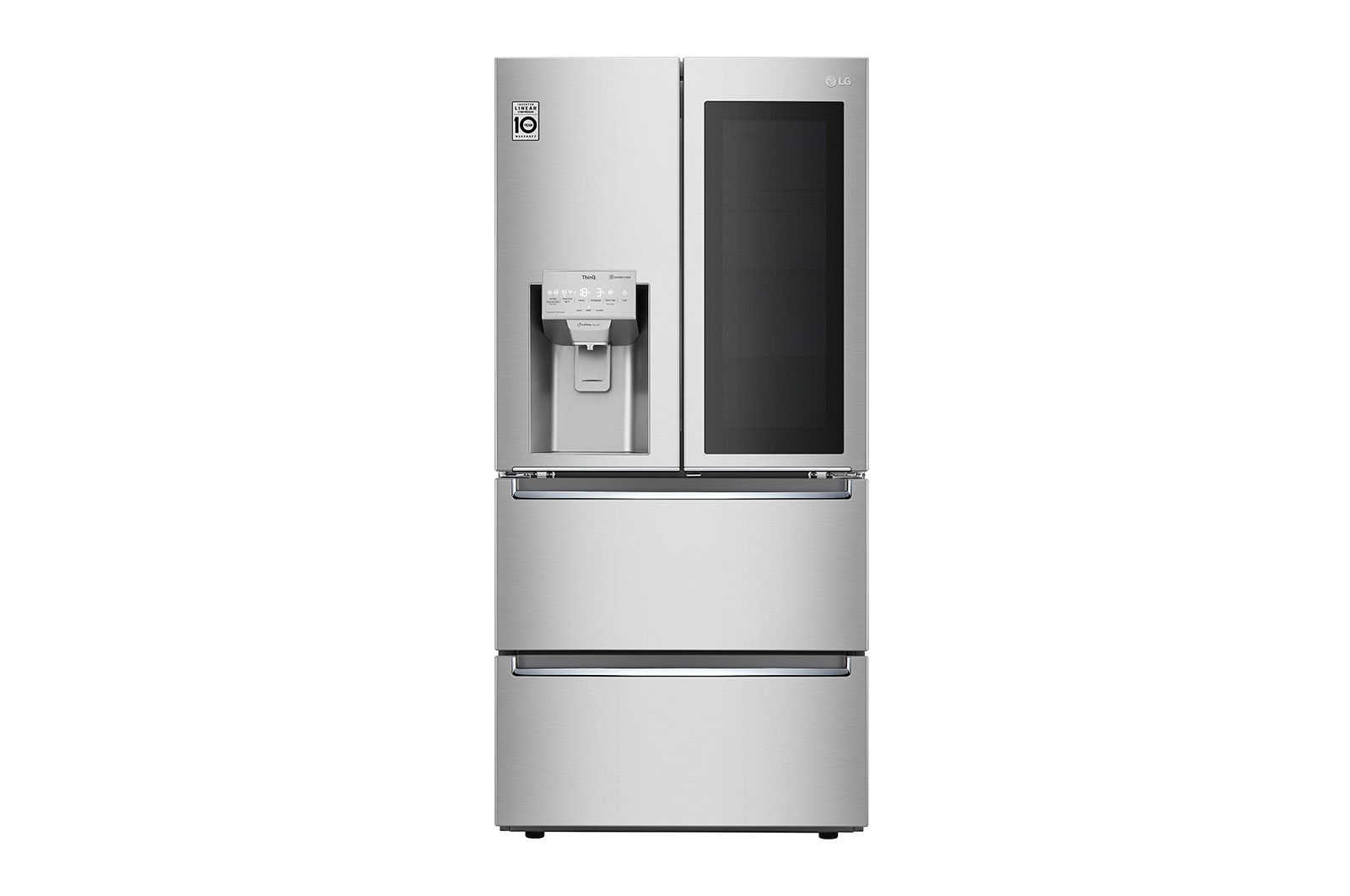 LG 33'' Counter Depth 4-Door Refrigerator, 18.3 cu.ft., LRMVC1803S