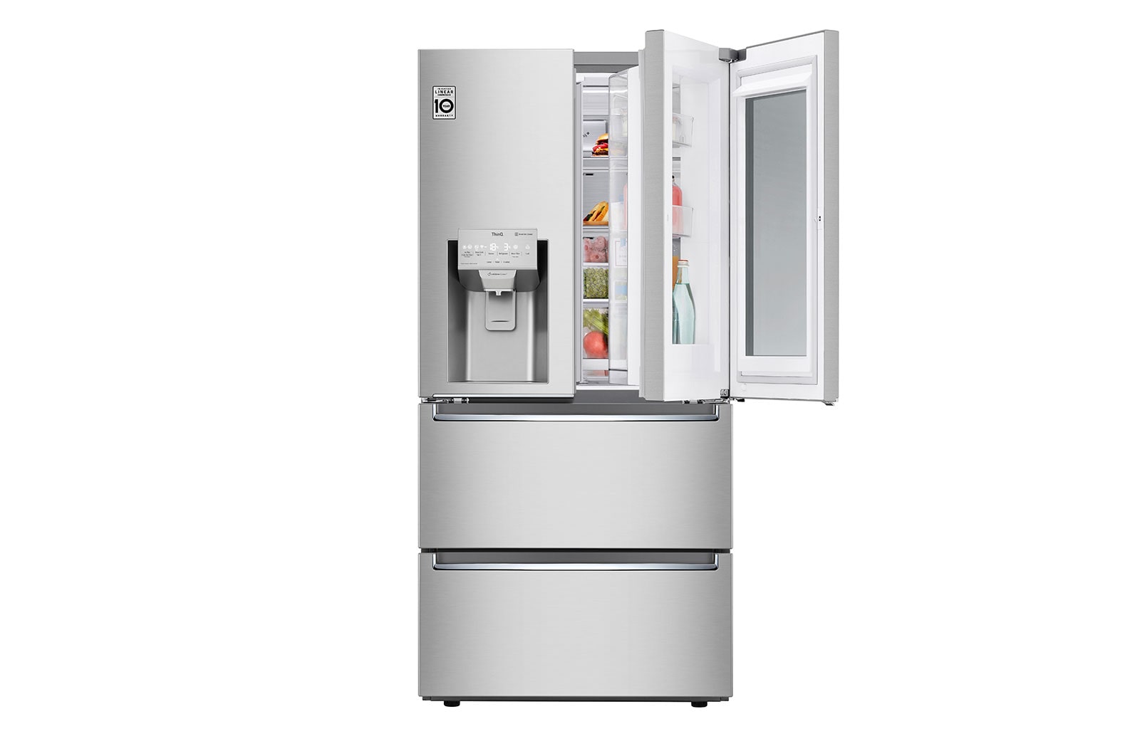 LG 33'' Counter Depth 4-Door Refrigerator, 18.3 cu.ft., LRMVC1803S