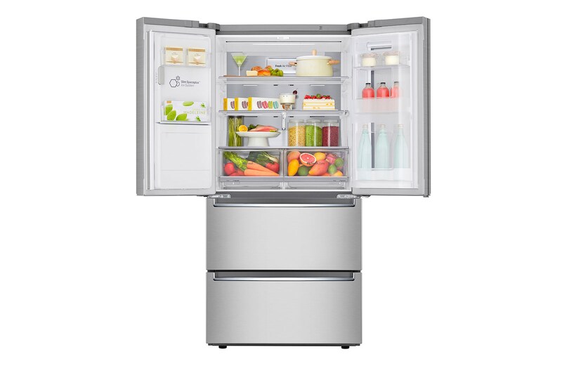 LG 33'' Counter Depth 4-Door Refrigerator, 18.3 cu.ft., LRMVC1803S