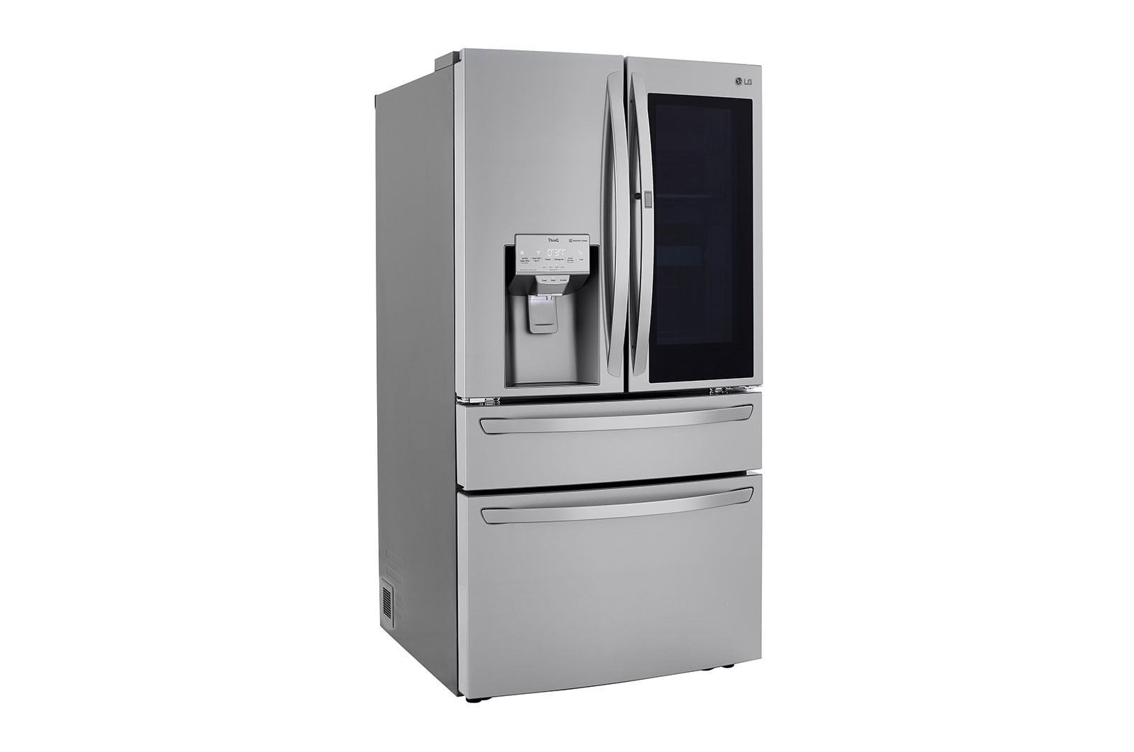 LG 30 cu.ft. InstaView ThinQ® Door-in-Door® Refrigerator with Craft Ice™, LRMVS3006S