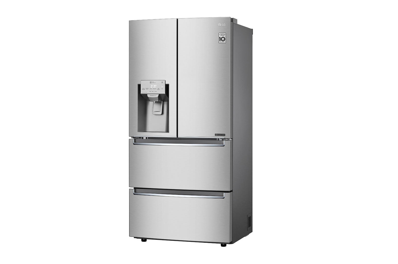 LG 33" 18 cu.ft. Counter-Depth French 4-Door Refrigerator | Ice & Water Dispenser |, LRMXC1803S