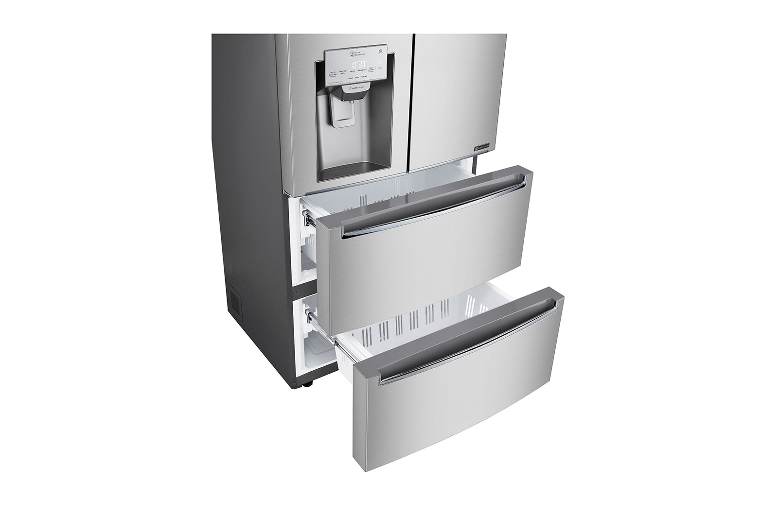 LG 33" 18 cu.ft. Counter-Depth French 4-Door Refrigerator | Ice & Water Dispenser |, LRMXC1803S