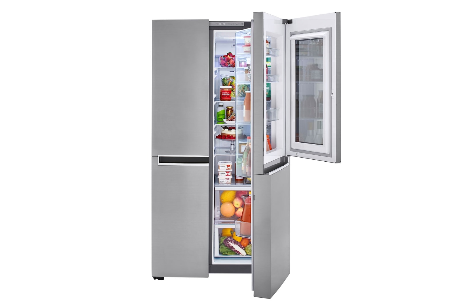 LG 27 cu. ft. Side-By-Side InstaView™ Door-in-Door® Refrigerator, LRSES2706V