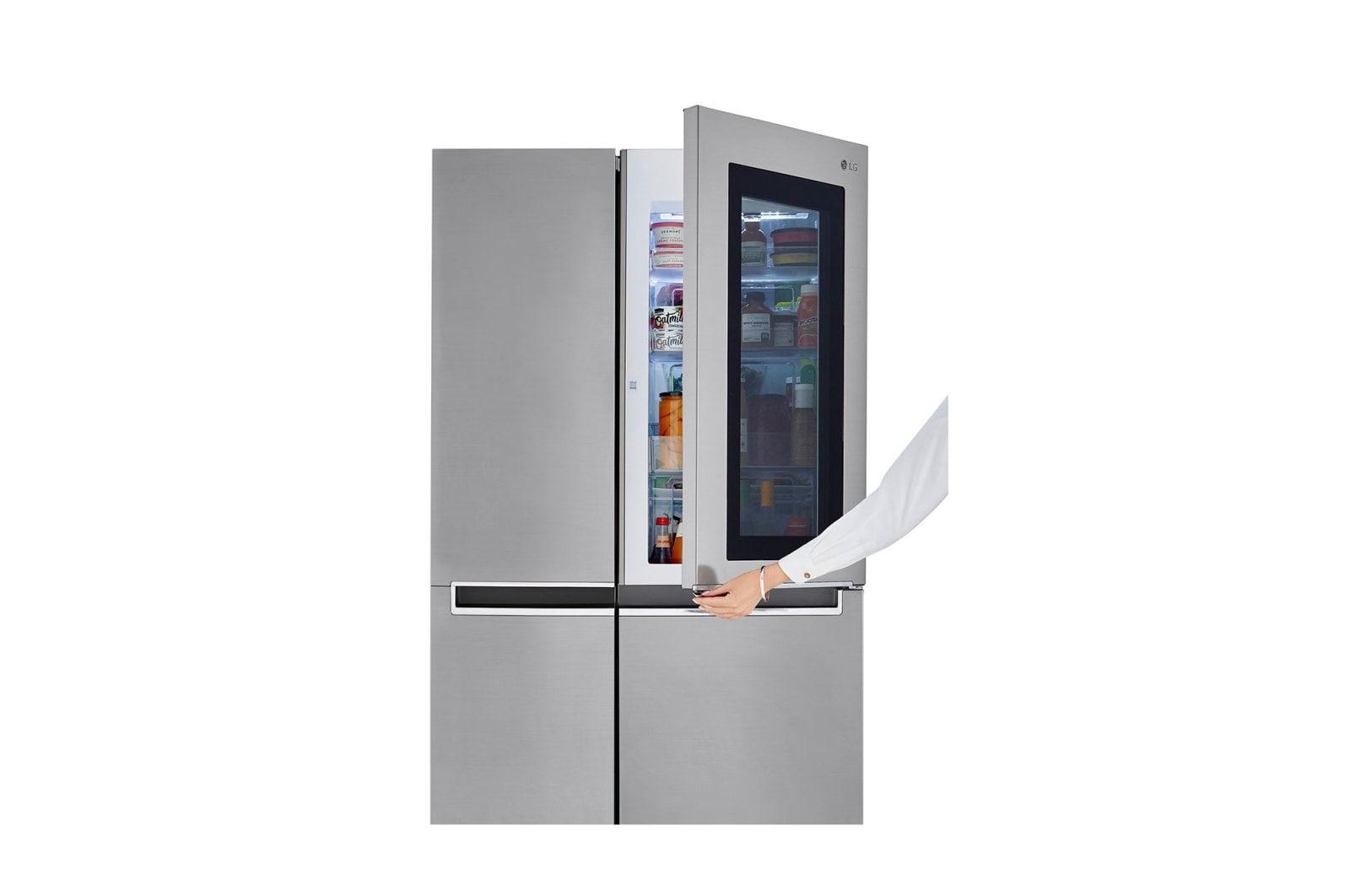 LG 27 cu. ft. Side-By-Side InstaView™ Door-in-Door® Refrigerator, LRSES2706V