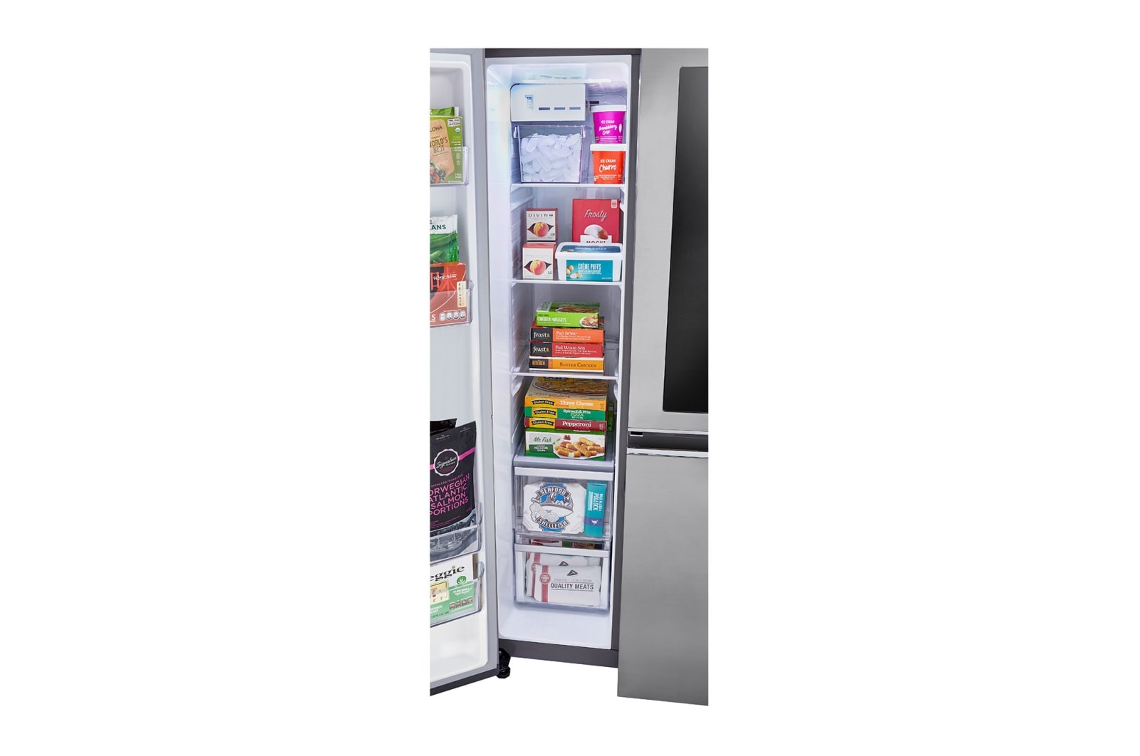LG 27 cu. ft. Side-By-Side InstaView™ Door-in-Door® Refrigerator, LRSES2706V