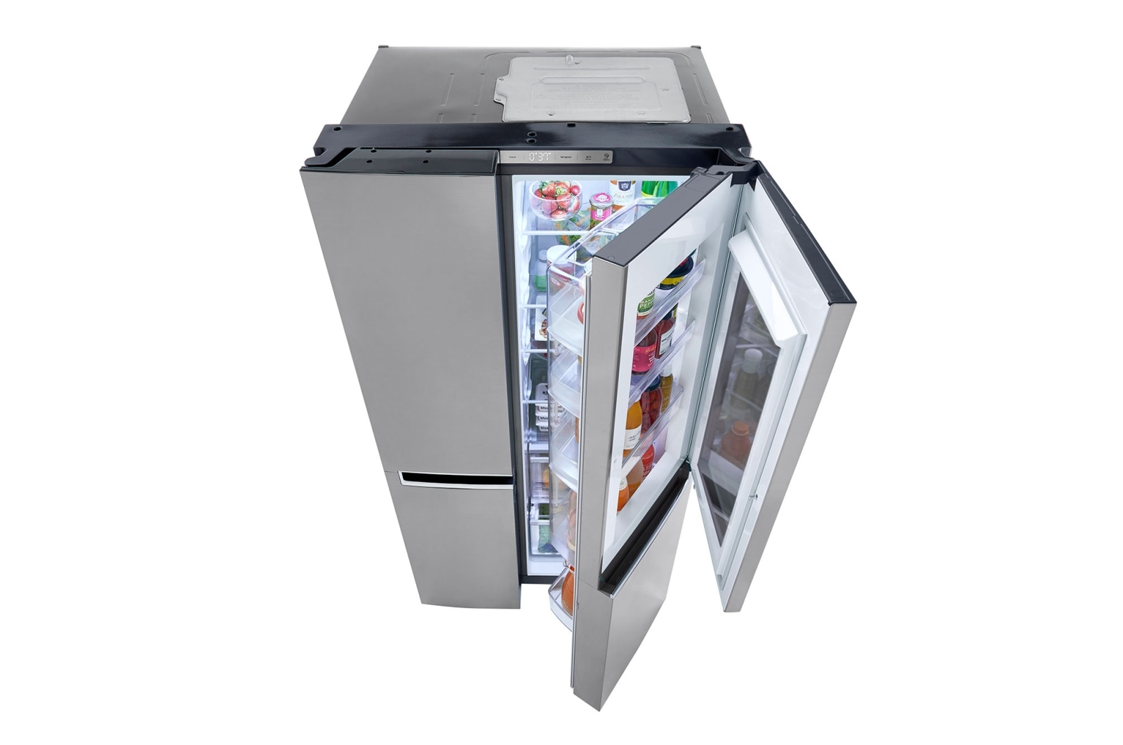 LG 27 cu. ft. Side-By-Side InstaView™ Door-in-Door® Refrigerator, LRSES2706V