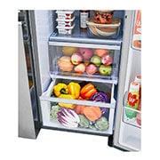 LG 27 cu. ft. Side-By-Side InstaView™ Door-in-Door® Refrigerator, LRSES2706V
