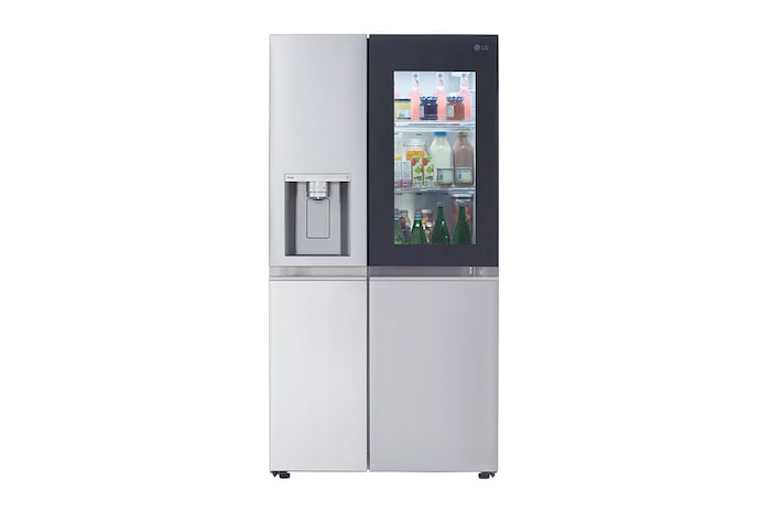 LG 36" 27 cu.ft. InstaView® Standard-Depth Side by Side Refrigerator | Ice & Water Dispenser | Dual Ice Maker with Craft Ice®, LRSOS2706S