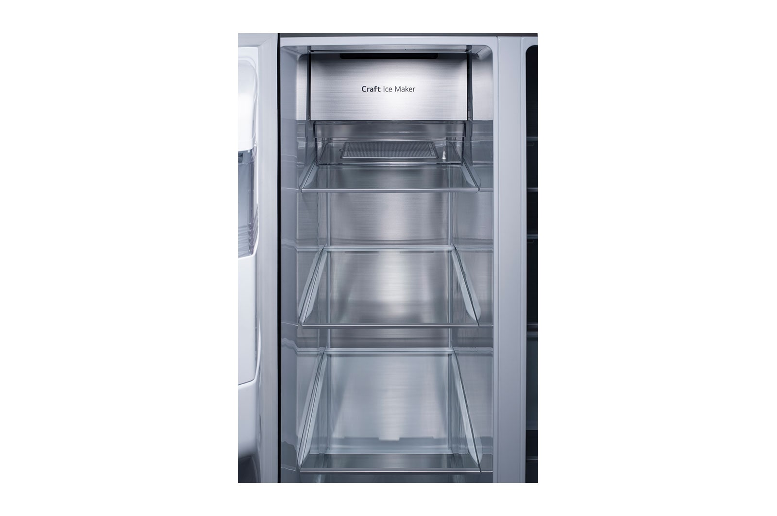 LG 36" 27 cu.ft. InstaView® Standard-Depth Side by Side Refrigerator | Ice & Water Dispenser | Dual Ice Maker with Craft Ice®, LRSOS2706S