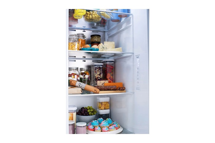 LG 36" 27 cu.ft. InstaView® Standard-Depth Side by Side Refrigerator | Ice & Water Dispenser | Dual Ice Maker with Craft Ice®, LRSOS2706S