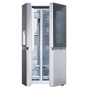LG 36" 27 cu.ft. InstaView® Standard-Depth Side by Side Refrigerator | Ice & Water Dispenser | Dual Ice Maker with Craft Ice®, LRSOS2706S