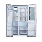 LG 36" 27 cu.ft. InstaView® Standard-Depth Side by Side Refrigerator | Ice & Water Dispenser | Dual Ice Maker with Craft Ice®, LRSOS2706S