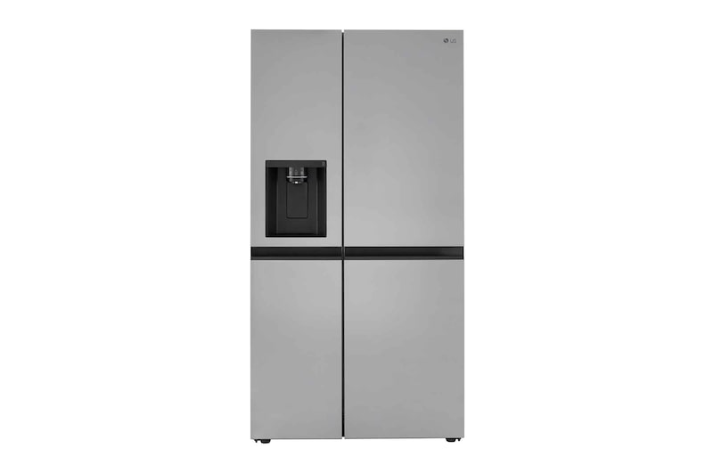 Front view of 36" 27 cu.ft. Standard-Depth Side by Side Refrigerator | Ice & Water Dispenser | (LRSXS2706S)