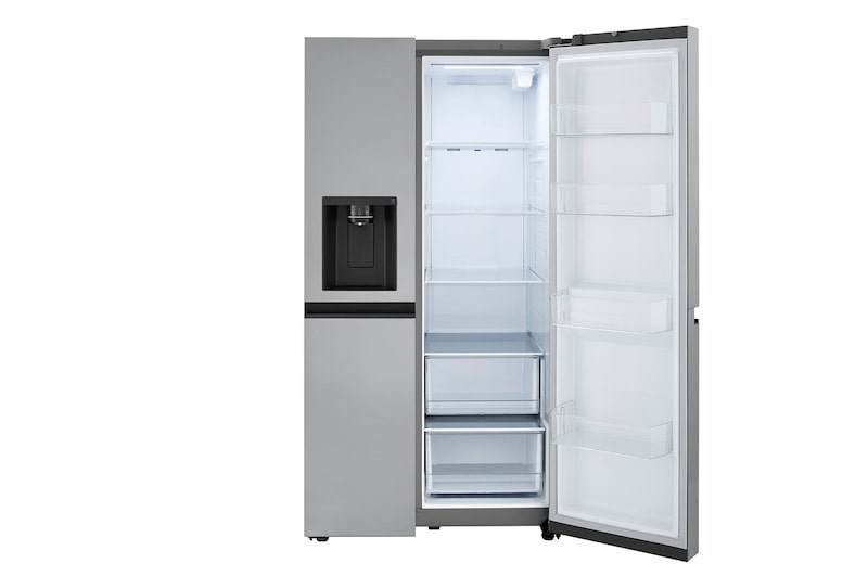 LG 27 cu.ft. Side by Side Refrigerator with Smooth Touch Dispenser, LRSXS2706V