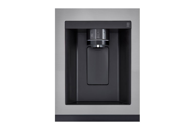 LG 27 cu.ft. Side by Side Refrigerator with Smooth Touch Dispenser, LRSXS2706V