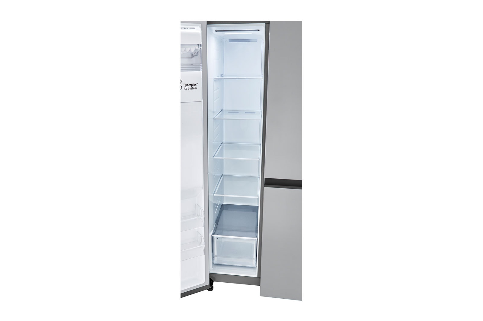 LG 27 cu.ft. Side by Side Refrigerator with Smooth Touch Dispenser, LRSXS2706V