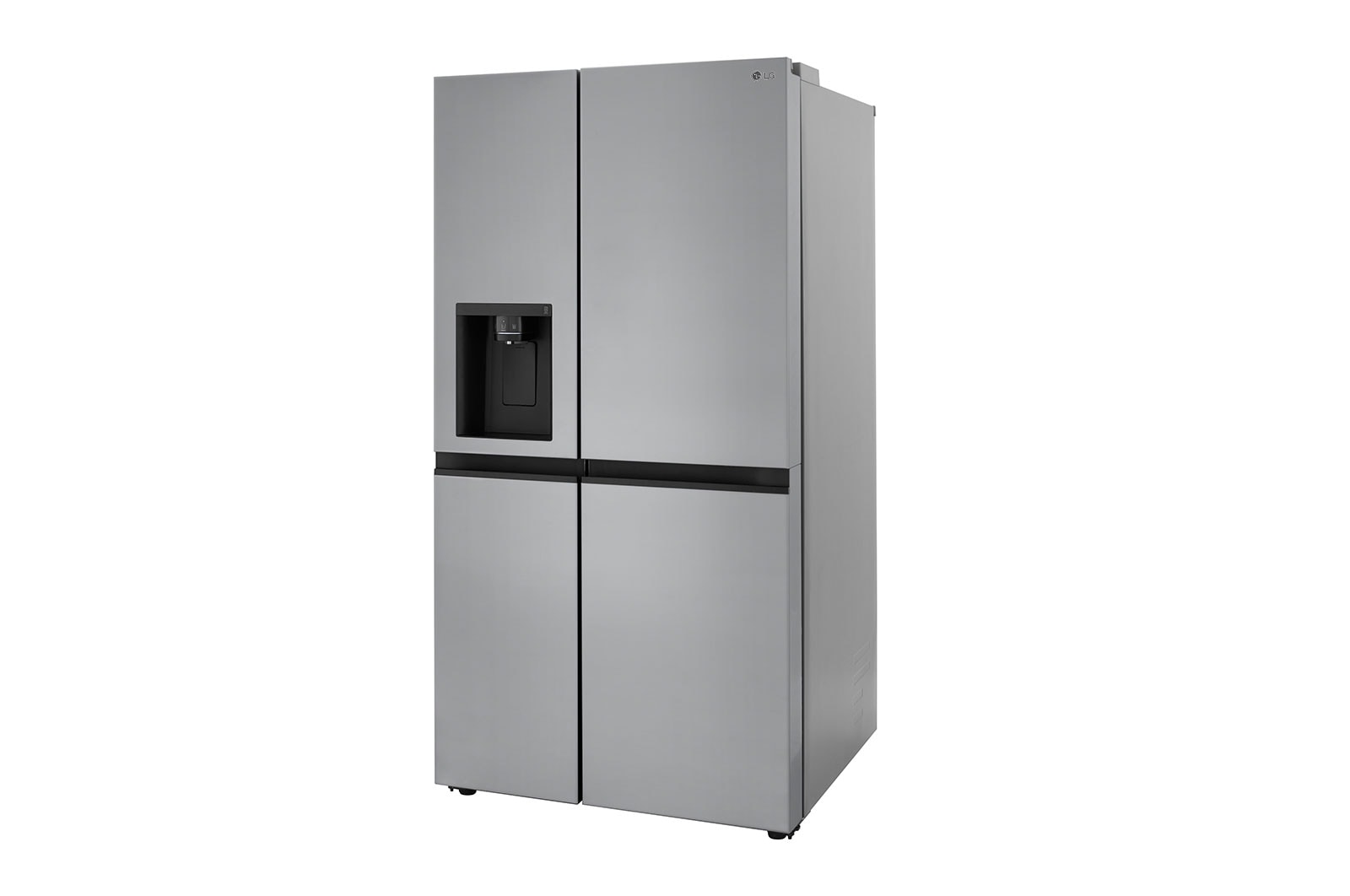 LG 27 cu.ft. Side by Side Refrigerator with Smooth Touch Dispenser, LRSXS2706V
