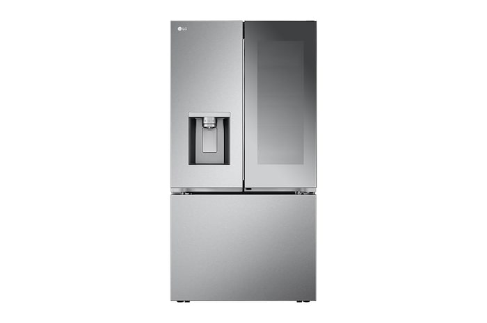 LG 36" 31 cu.ft. Mirror InstaView® Door-in-Door® Standard-Depth MAX™ French 3-Door  | Ice & Water Dispenser | 4 Types of Ice with Craft Ice®, LRYKS3106S