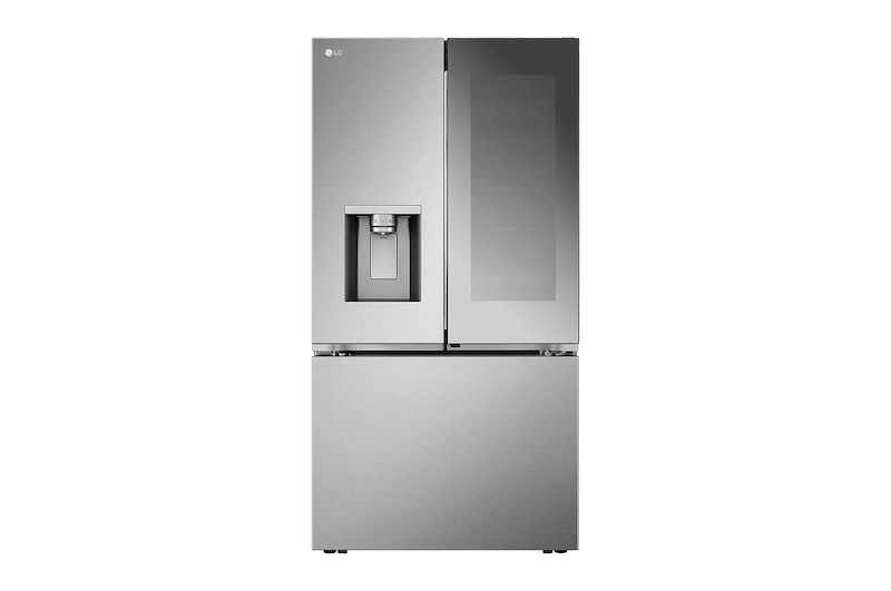 LG 36" 31 cu.ft. Mirror InstaView® Door-in-Door® Standard-Depth MAX™ French 3-Door  | Ice & Water Dispenser | 4 Types of Ice with Craft Ice®, LRYKS3106S