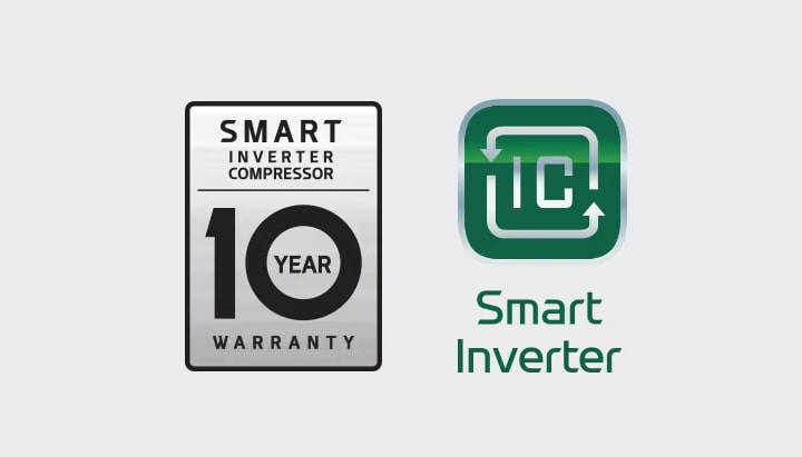 Smart Inverter Compressor 10 Year Warranty IC Smart Inverter