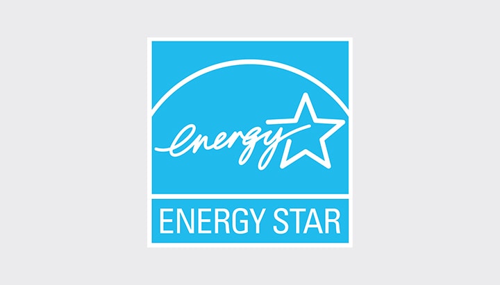 The blue ENERGY STAR label