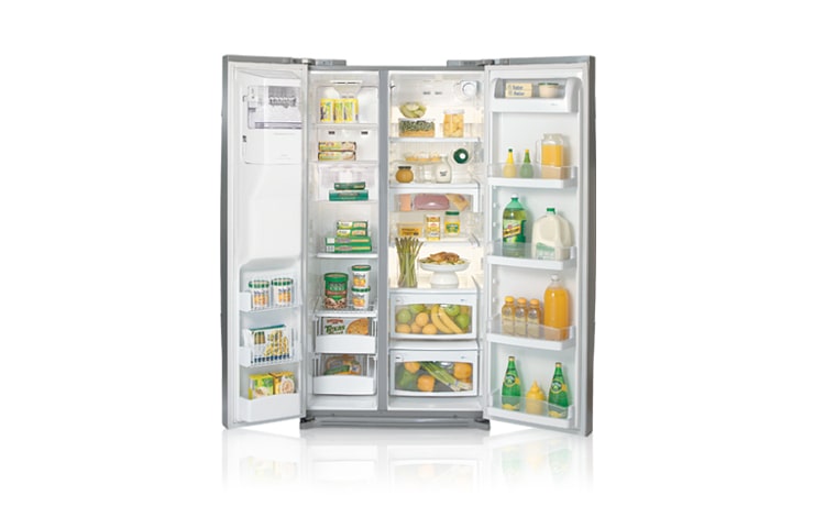 LG Side-By-Side Refrigerator with Ice and Water Dispenser (26.5 cu.ft.), LSC27931ST