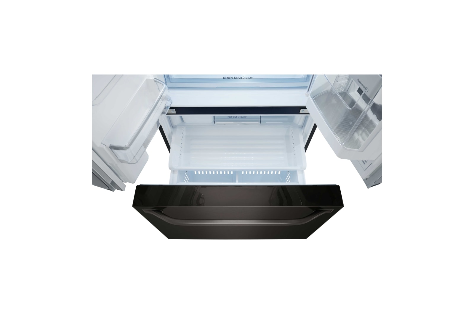 LG STUDIO - 36" InstaView Door-in-Door® Counter-Depth Refrigerator, 24 cu. ft., LSFXC2496D