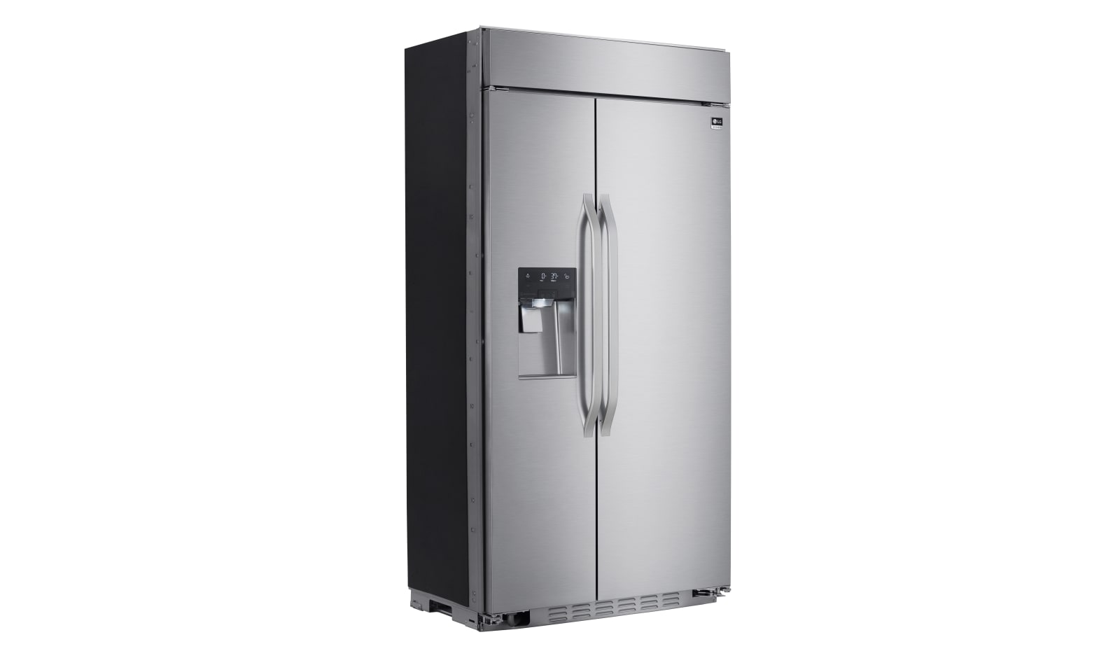LG STUDIO- 42" Ultra-Large Capacity Side-by-Side Refrigerator with Ice & Water Dispenser, 26 cu. ft., LSSB2692ST