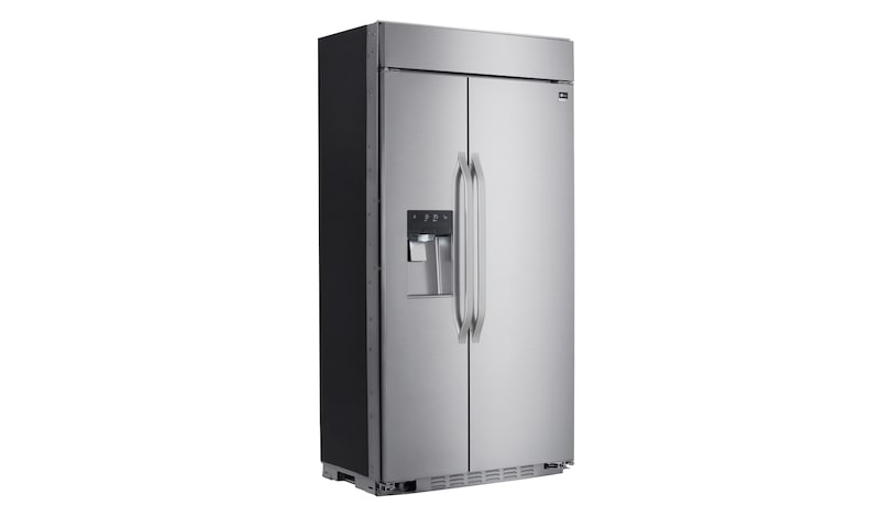 LG STUDIO- 42" Ultra-Large Capacity Side-by-Side Refrigerator with Ice & Water Dispenser, 26 cu. ft., LSSB2692ST